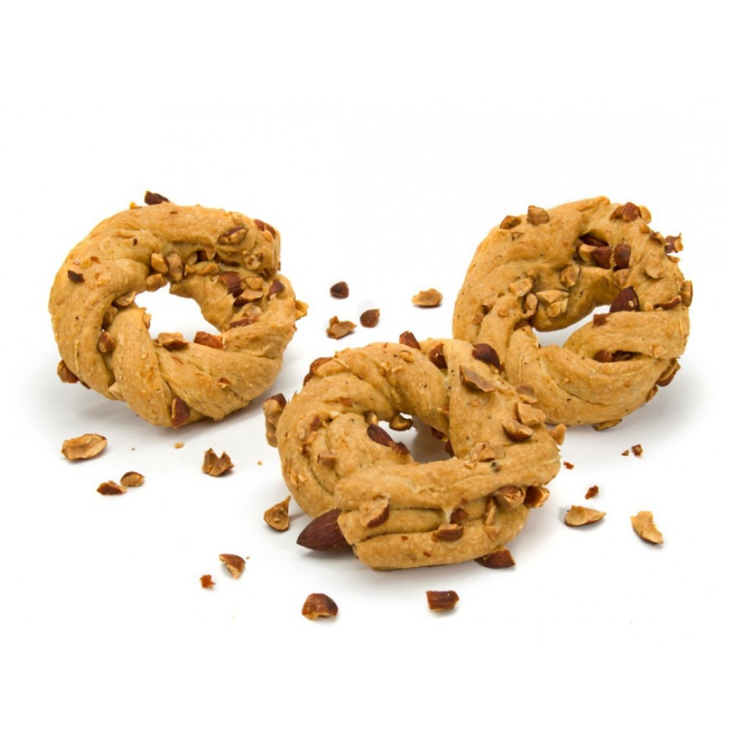 Taralli ‘Nzogna, Pepe e Mandorle 300gr